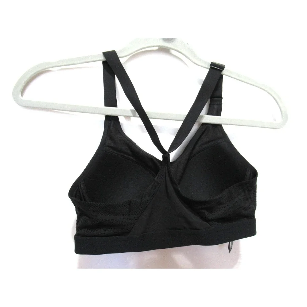 Victoria's Secret Sport Size 32B Lightweight Black Lace Racerback Sports Bra